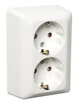 Hovedbilde Stikkontakt Påvegg