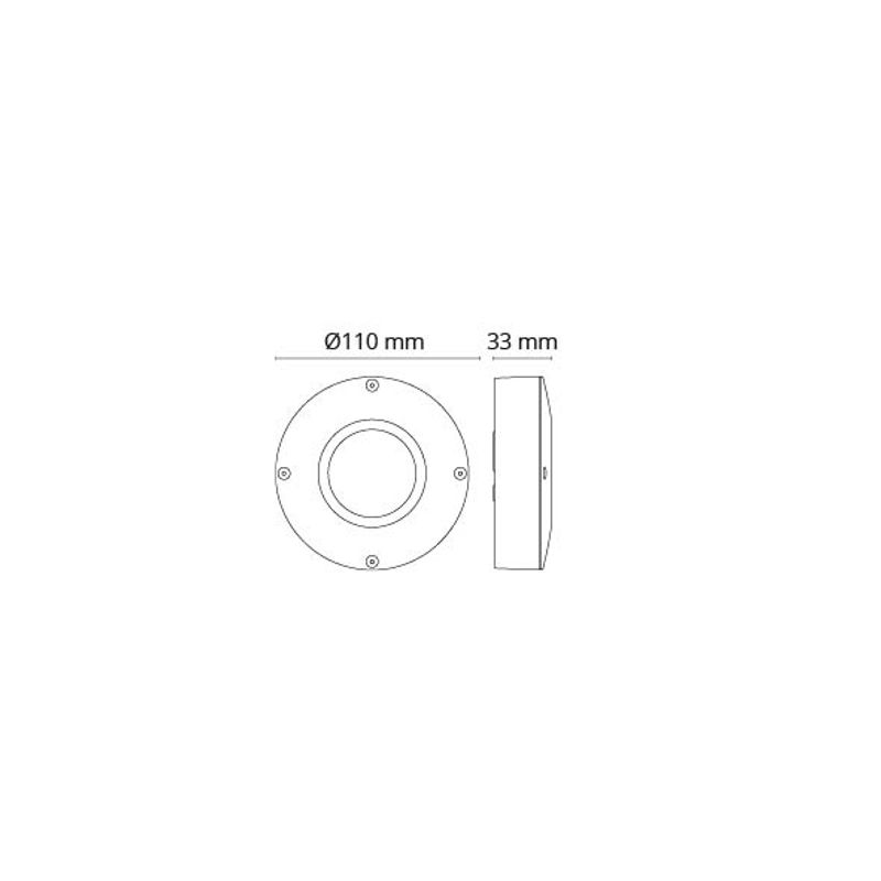 Sg Callisto Sort 190lm 2700K Ra>80 Faseavsnitt