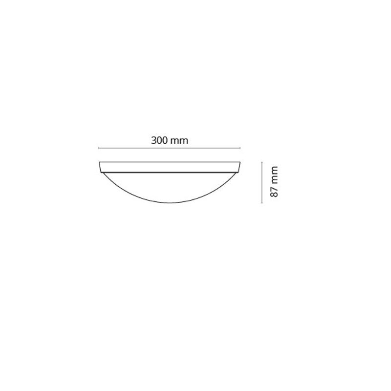 Sg Orion Hvit Sensor Dim 1460lm 3000K Ra>80 Ikke dimbar