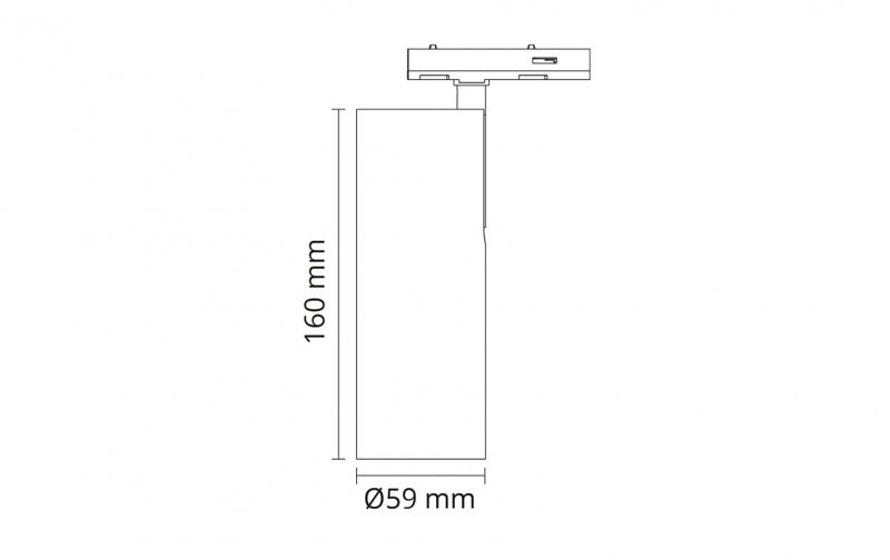 Sg Tube Eco Sort 2410lm 4000K Ra>90 Faseavsnitt