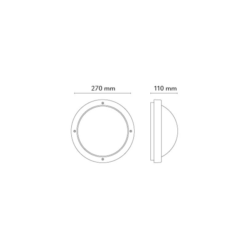 Sg PRIMO LED grafitt 11,5W 1100lm