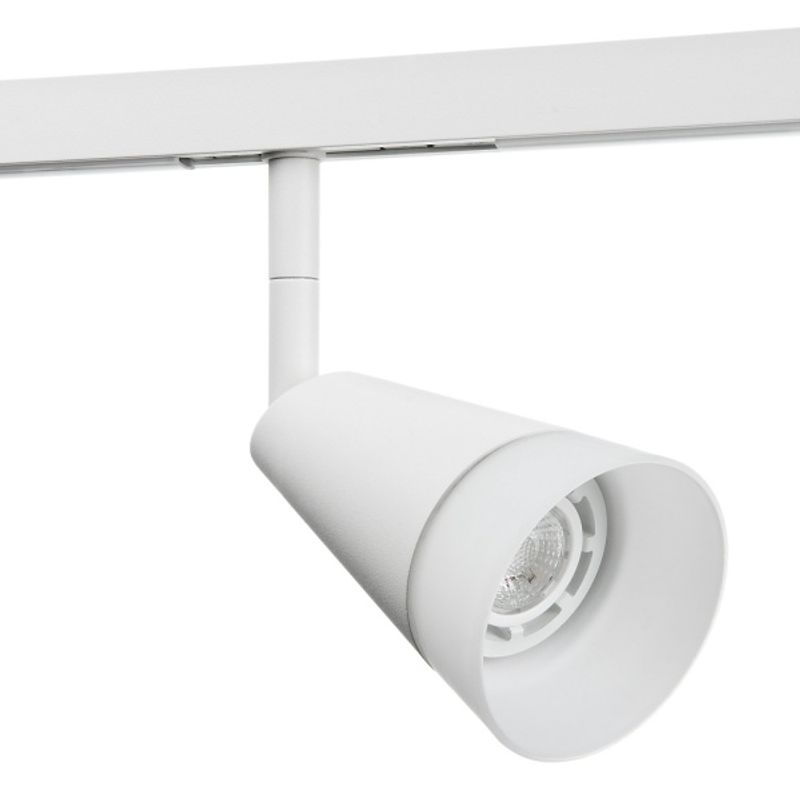 Sg Zip Hvit Glass spot 340lm 2700K Ra>90 Faseavsnitt