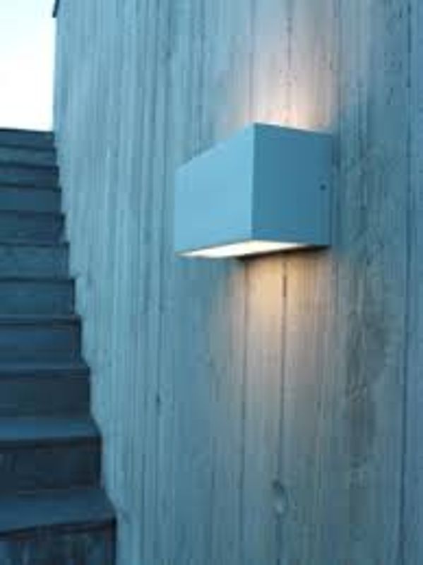Norlys Asker 1511 8W LED Vegglampe Nedlys Hvit