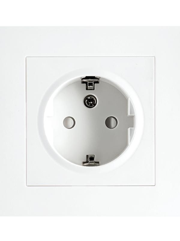 Sg Stikk innfelt Hvit Enkel m/j