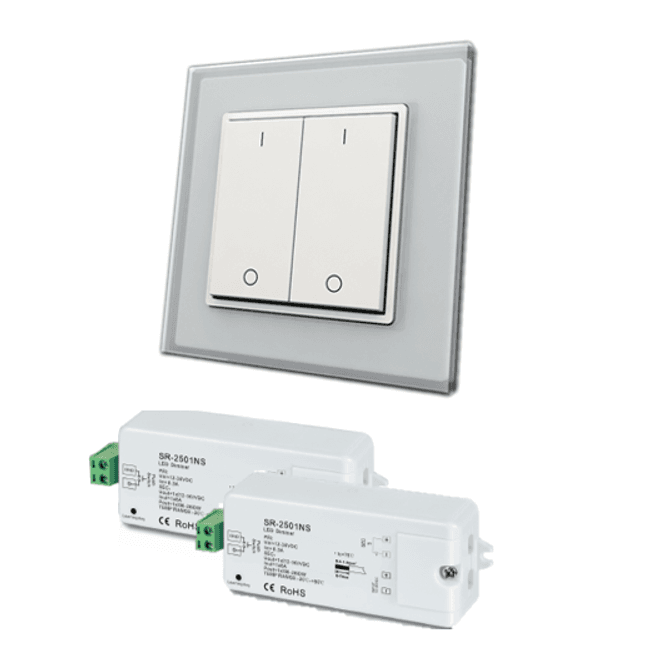 Hovedbilde Bryter 2-Kanal RF 2833K2 + ...