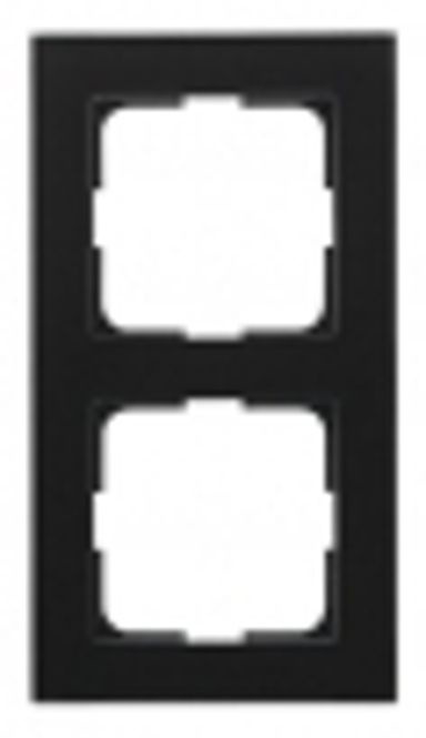 Hovedbilde Plus ramme 2-hull SORT