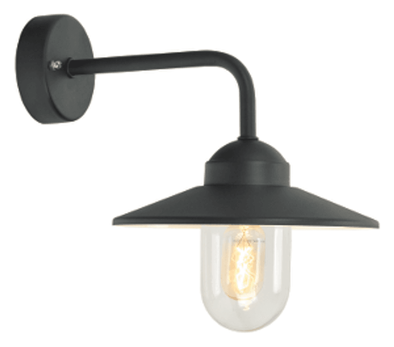 Norlys Vansbro 1920 Vegglampe E27 Sort