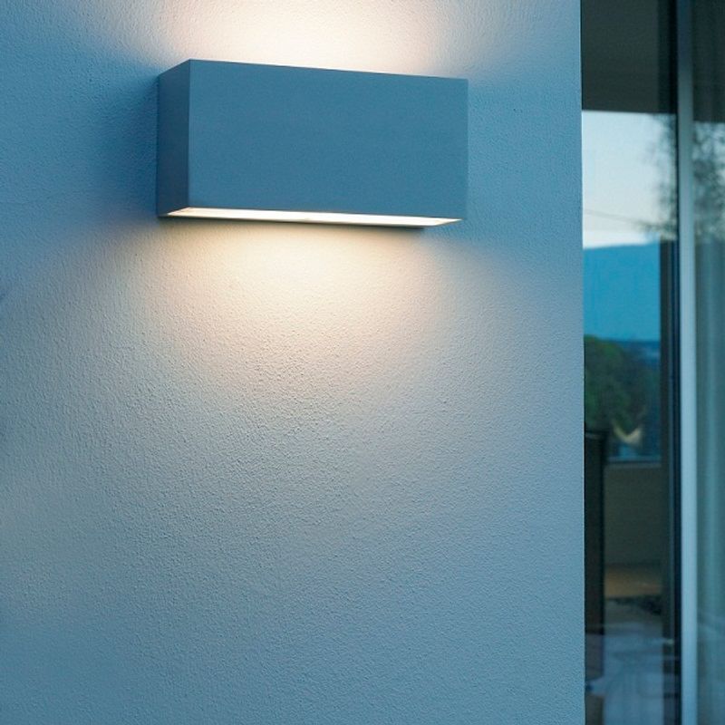 Norlys Asker 1510 Veggarmatur 8,7W LED Aluminium