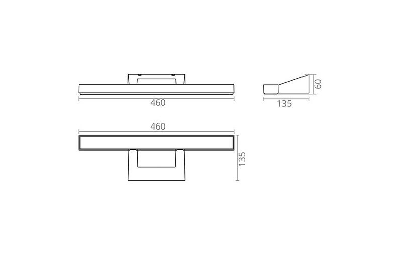 Sg View 16W LED Matt-Hvit 3000K