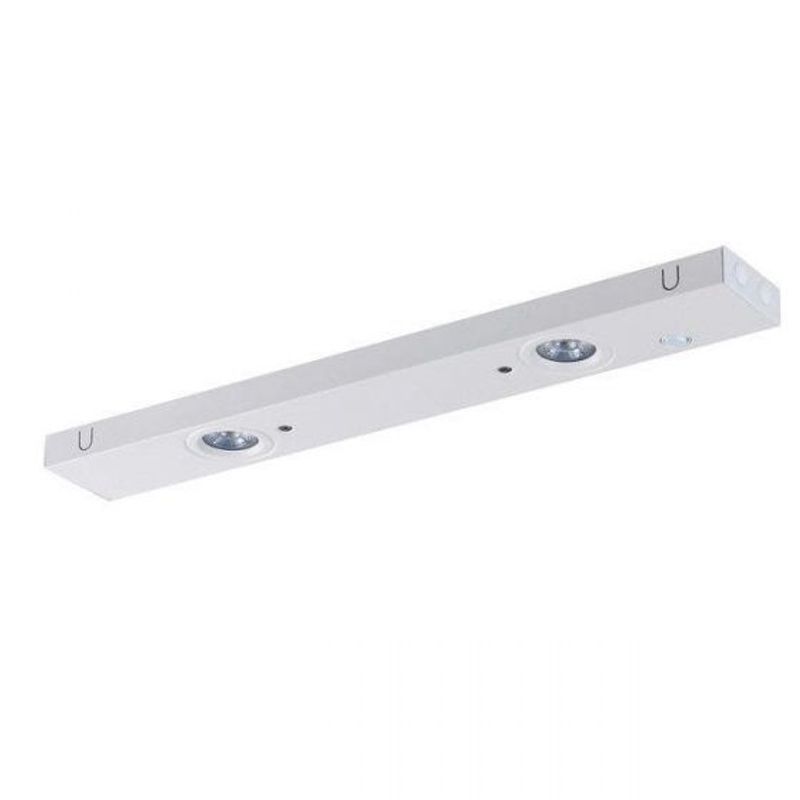 R-LINE PLUTO BENK Armatur2X4W LED HVIT 2700K