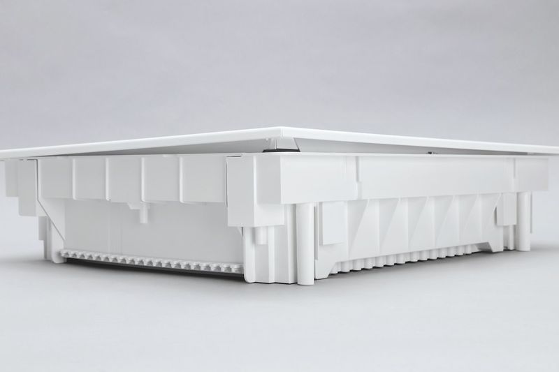 MULTIMEDIASKAP, INNFELT, 3-RADER, IP40