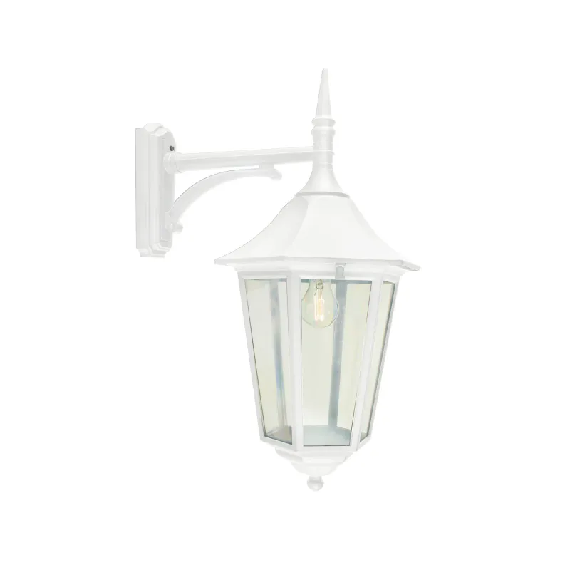 Norlys Modena 381 Big Vegglampe E27 Hvit