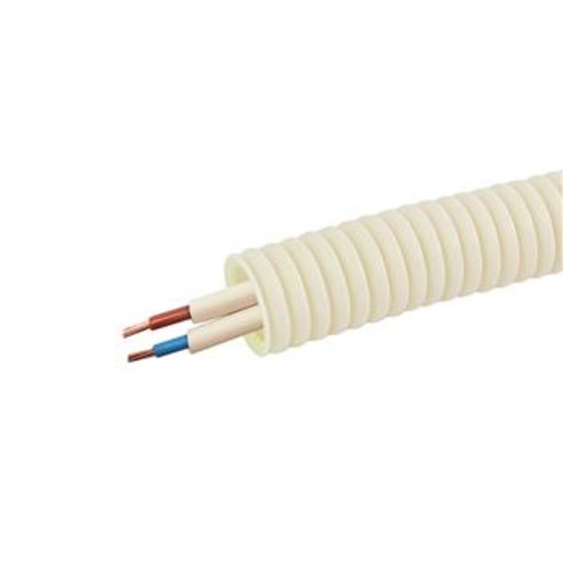Powerline TwinLed 2x1,5 - 16x100 hvit