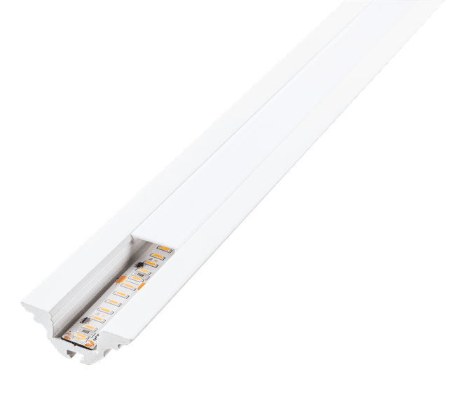 Hovedbilde Sg StripLine 1,8m Hvit profil ...